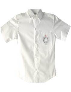 Camisa Escolar Pie de Cuello